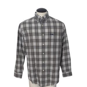 EUC MENS RALPH LAUREN CHAPS L/S Plaid Button Down Shirt Size Medium